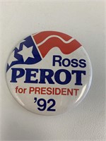 Ross Perot for President 1992 pin