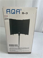 AQA S-3 RECORDING SCREEN 3 FOLDABLE PANELS