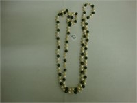 50 in strand Pearl and Jade necklace.