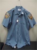 new your police department shirt size M