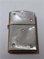 Mother of Pearl Front Continental Lighter