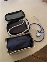 blood pressure cuffs 2, stethscope,