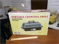 Portable Charcoal Grill (New in Box)
