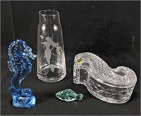 Crystal Sea Creature Collectibles