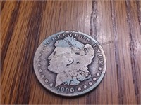 Morgan silver dollar 1900-O