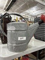 Galvanized Metal Watering Can