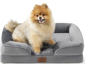 DOG BED FOR SMALL DOGS COLOUR GREY