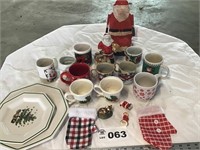 CHRISTMAS CUPS AND ITEMS