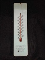 Vintage Advertising Thermometer Frostburg crack
