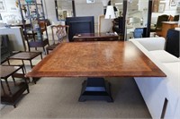 Burlwood dining table