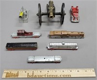Miniature Lot: Cannons & Trains