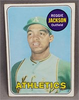 1969 Topps Reggie Jackson Baseball Card