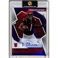 2021 Panini Ja'marr Chase Rookie/auto #11/49