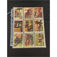 (39) Different 1958 Topps Zorro Cards