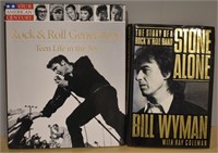 2 pcs Elvis & Bill Wyman Biography - Bio - Ent