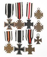 WWI GERMAN HONOR CROSS IRON CROSS MERIT MEDAL LOT