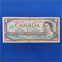 1967 One Dollar Bank Note BC Replacement SN