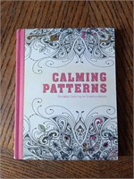 Adult Coloring Book Hard Back New- Calming Pattern