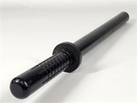 BLACK POLICE BATON 19 1/2"