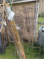 Tomato Cages and Driveway Stakes