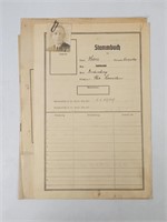 GERMAN WWII FAMILY REGISTRY