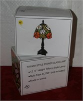 Tiffany Style Stained Glass Lamps (2)
