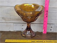 Vntg Indiana glass-Harvest Gold