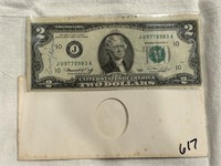 Autographed $2 Bill