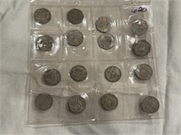 (16) UN Peso Coins