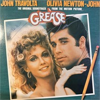 Olivia Newton john And John Travolta Autographed A