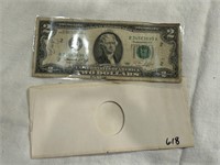 Autographed $2 Bill