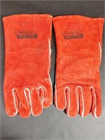 Lincoln Electric Leather Lined Welding Gloves