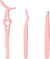 3pcs Eyelash Tweezers