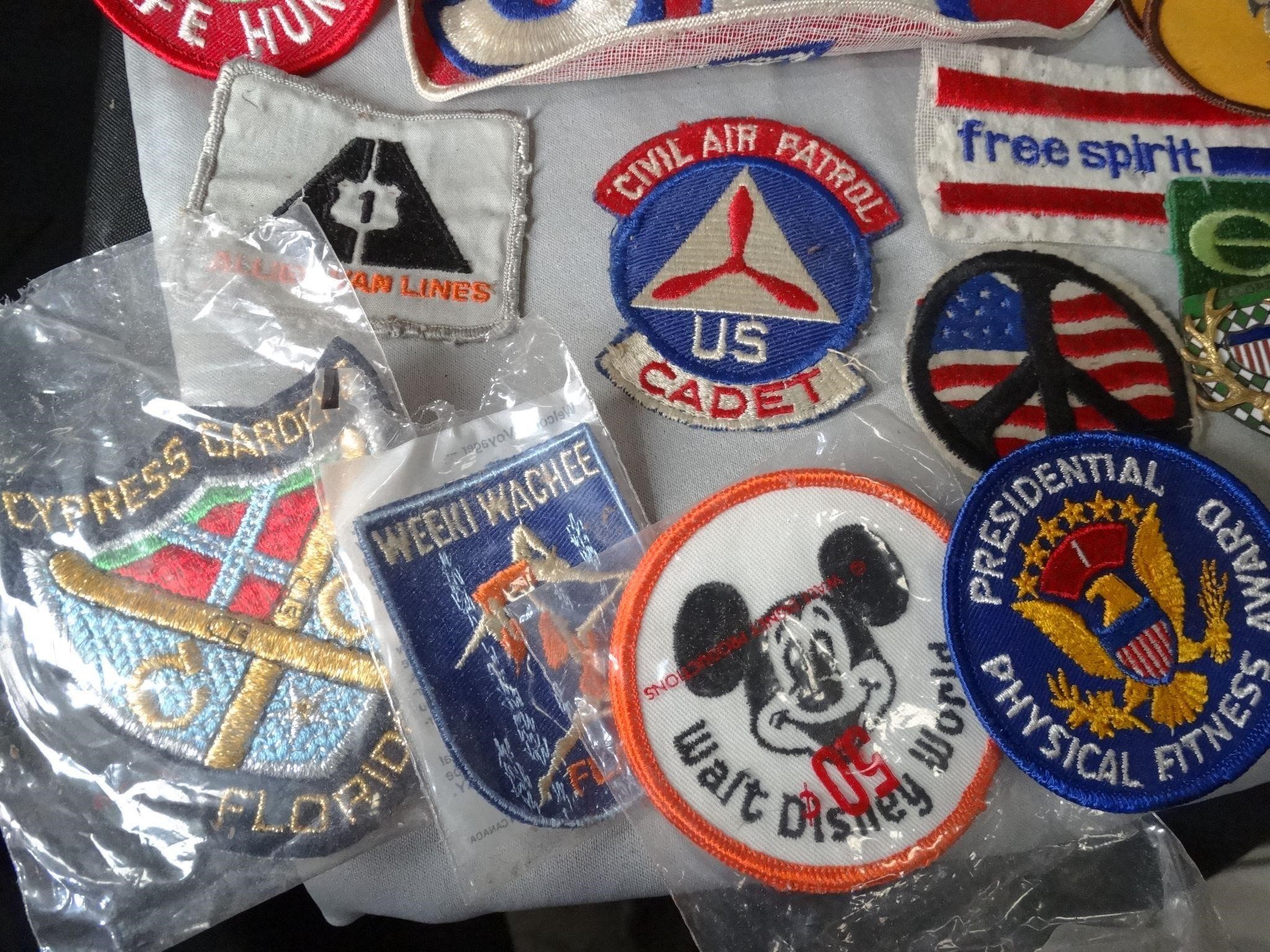 Collection of Military / Automotive / Misc Patches