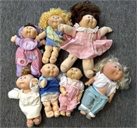 (7) Vintage Cabbage Patch Dolls