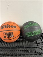 Lot of 2 new size 7 basketballs