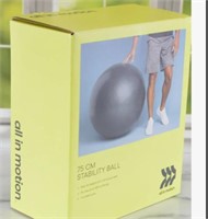 New All in Motion 75cm Stability Ball