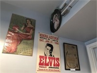 Elvis Poster, 1949 Calendar, Coca-Cola Ads