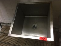 Built-in S/S Sink, 16" x 16" x 12"