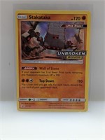 Pokemon 2019 Stakataka Stamped Promo