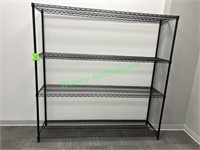 Four Tier Metal Storage Shelf