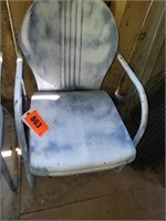 GRAY SPRING CHAIR