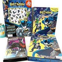 Lot BATMAN VHS, BubbleMagnet Book, 2xMy Busy Books