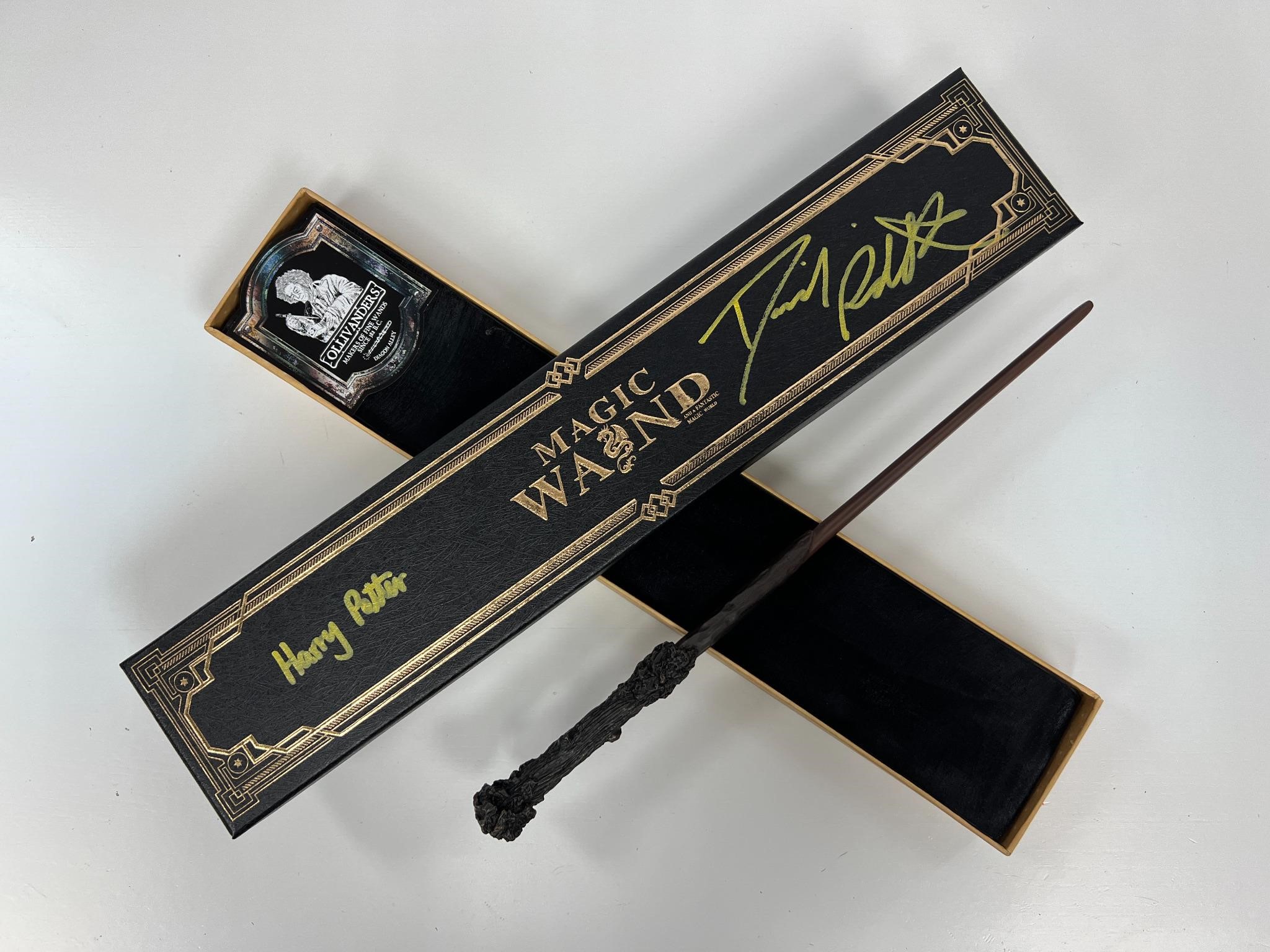 Autograph COA Harry Potter Wand