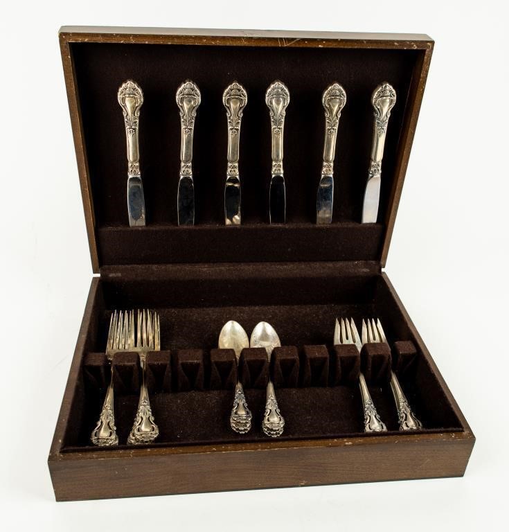 Vintage Sterling Silver Flatware Set