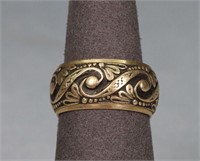 Men's 14K Gold Artcarved Ring