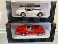 NewRay 1/43 1967 & 1969 Corvette