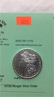 1879S Morgan Silver Dollar