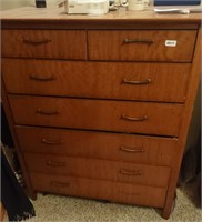 Seven Drawer Wood Chest