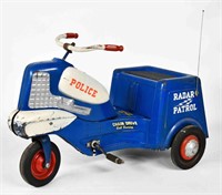 Original Murray Radio Patrol Police Pedal Tricycle